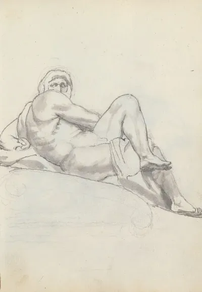 Study Of Day By Michalengelo Tomb Of Giuliano De Medici Church Of San Lorenzo Florence