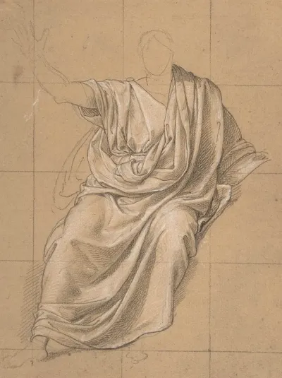 Study Of Drapery 5