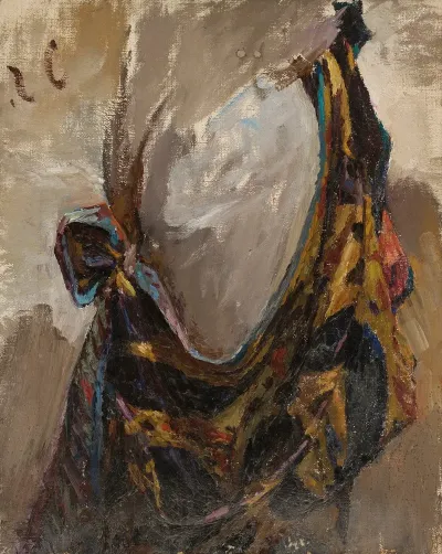 Study Of Drapery For The Prostitute In The Painting East