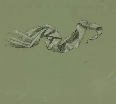 Study Of Drapery No 1