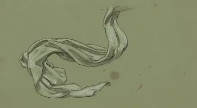 Study Of Drapery No 2