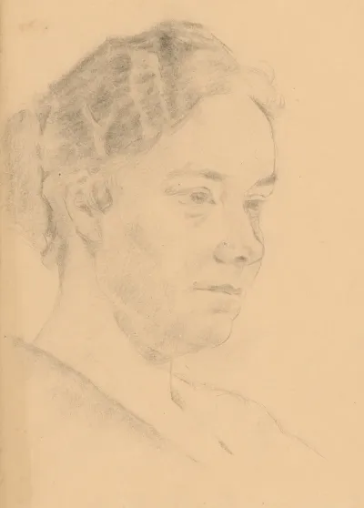 Study Of Female Head 5