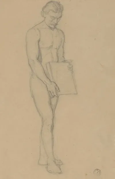 Study Of Figures For The Painting Queen Jadwigas Oath 2