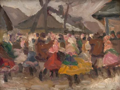 Study Of Folk Merrymaking