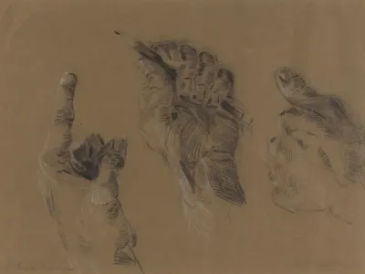 Study Of Hands 10