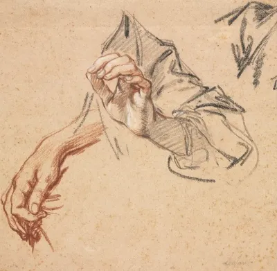 Study Of Hands 4