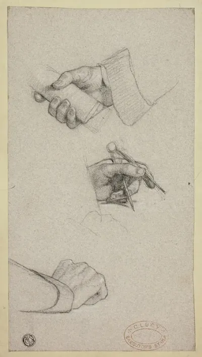 Study Of Hands 7