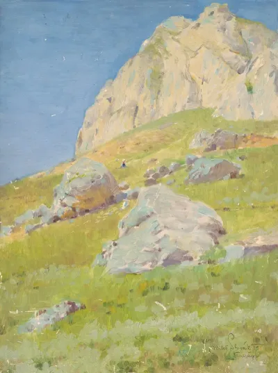 Study Of Landscape Around Sulovke Podhradie