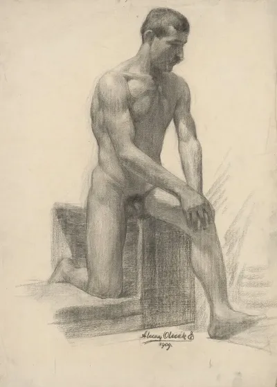 Study Of Male Nude 10