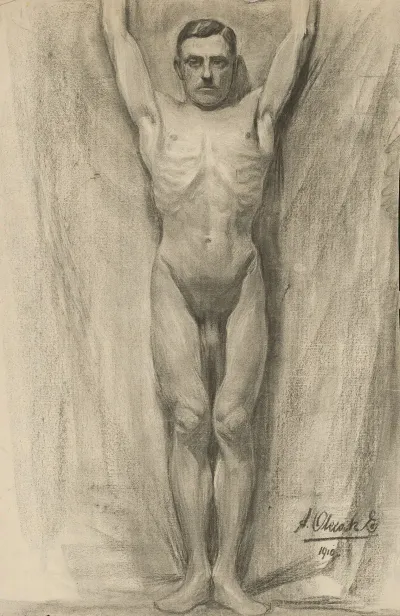 Study Of Male Nude 3