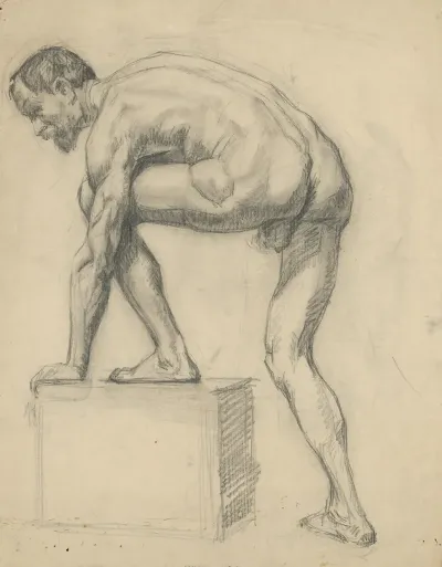 Study Of Male Nude 7