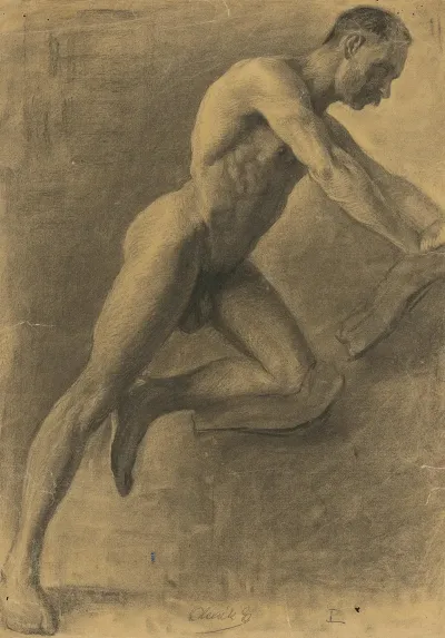 Study Of Male Nude 9