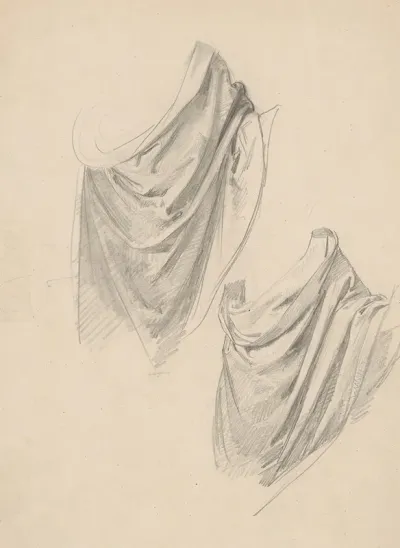 Study Of Moses Robe To The Painting Immaculate Conception Of The Blessed Virgin Mary
