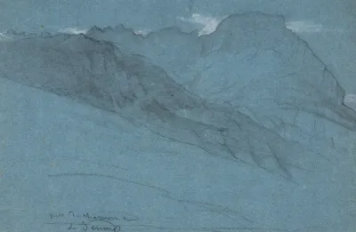 Study Of Moutains In Chamonix