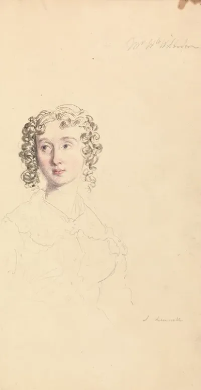 Study Of Mrs William Wilberforce