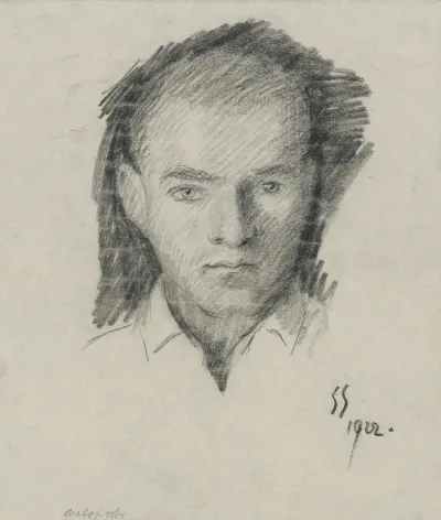 Study Of Self Portrait