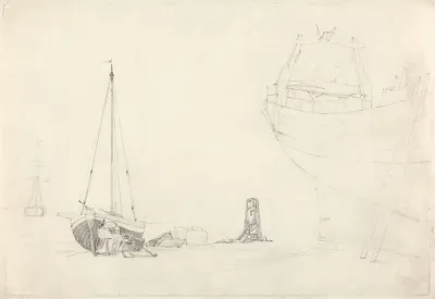 Study Of Small Fishing Vessel On Shore
