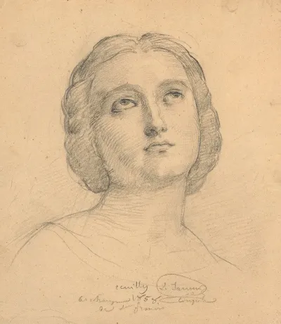 Study Of The Archangel Gabriel