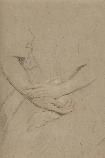 Study Of The Forearms And Hands Of A Woman