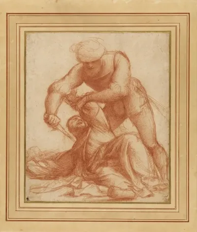 Study Of The Martyrdom Of Saint Peter Martyr