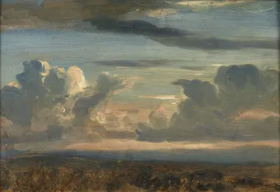 Study Of The Sky At Sunset