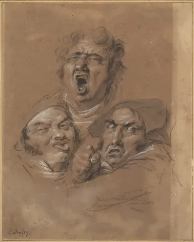 Study Of Three Heads