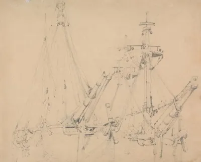 Study Of Two Laid Up Sailing Vessels