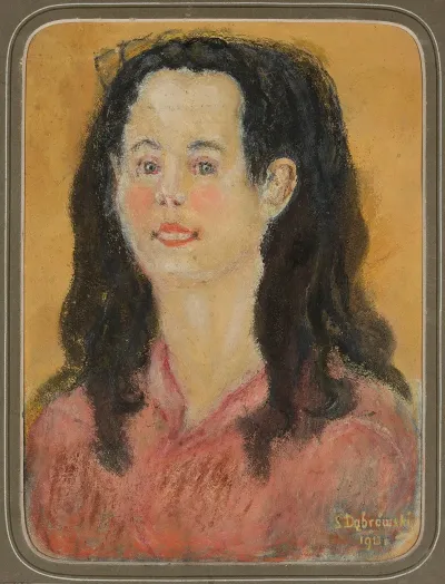 Study Portrait Of A Young Woman
