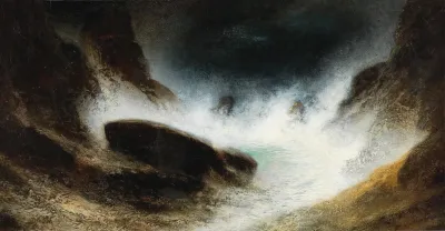 Sturm An Der Kuste Sorrent