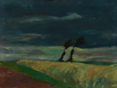 Sturmische Landschaft 2