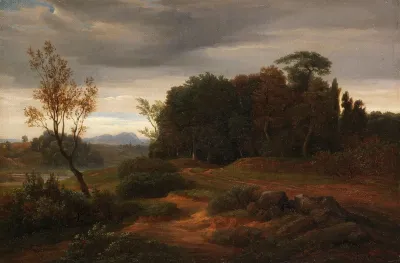 Sturmische Landschaft