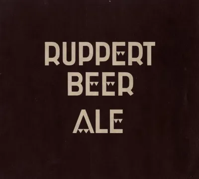 Stylized Logo For Ruppert Beer 2