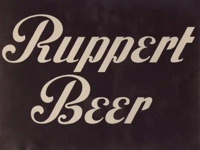 Stylized Logo For Ruppert Beer 3