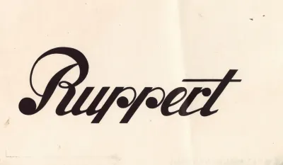 Stylized Logo For Ruppert Beer 5