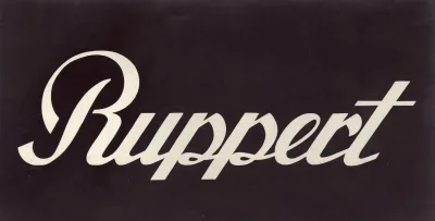 Stylized Logo For Ruppert Beer 6