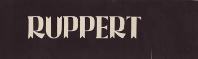 Stylized Logo For Ruppert Beer 7
