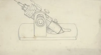Stylus Of A Machine Used For Engraving Bank Notes