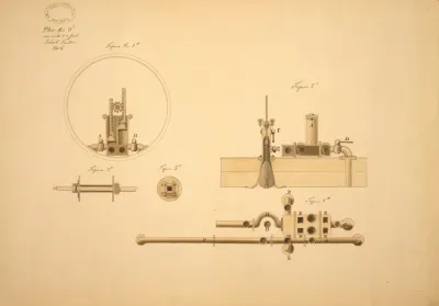Submarine Pumps Cocks Water Chamber And Anchor For Plunging Boat