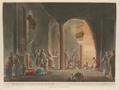 Subterranean Church At Bethlehem