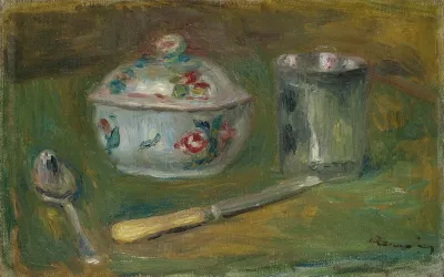 Sucrier Gobelet Cuillere Et Couteau