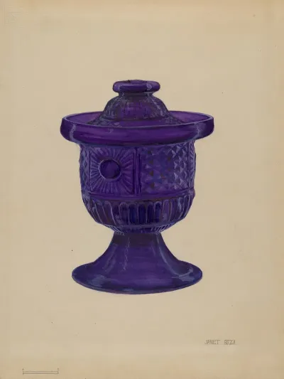 Sugar Bowl With Cover 4