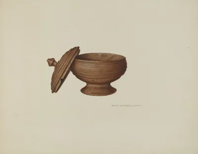 Sugar Bowl With Cover 8