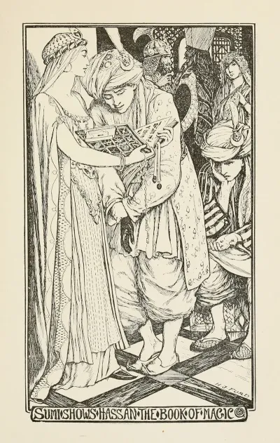 Sumi Shows Hassan The Book Of Magic