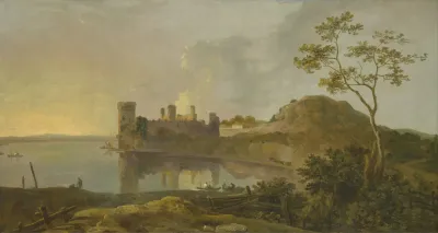 Summer Evening Caernarvon Castle