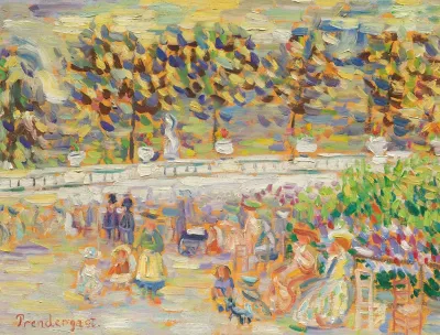 Summer In The Park Jardin Du Luxembourg Paris