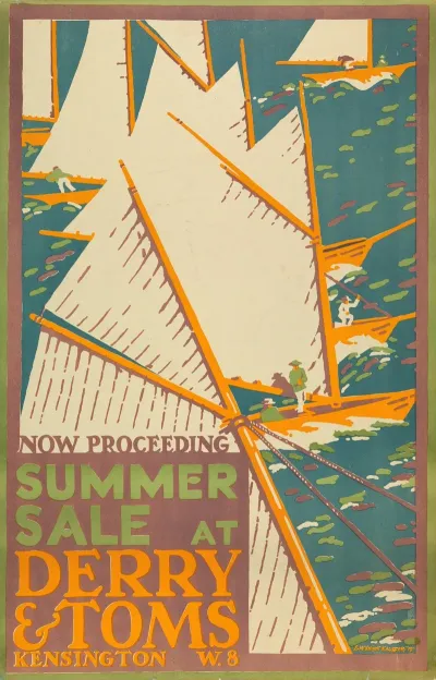 Summer Sale At Derry And Toms London