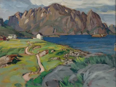Summer Store Molla Study From Lofoten