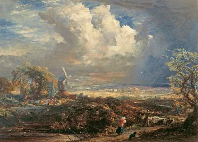 Summer Storm Near Pulborough Sussex