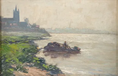 Summers Day By The River