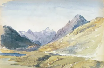 Summit Of Bernina Pass